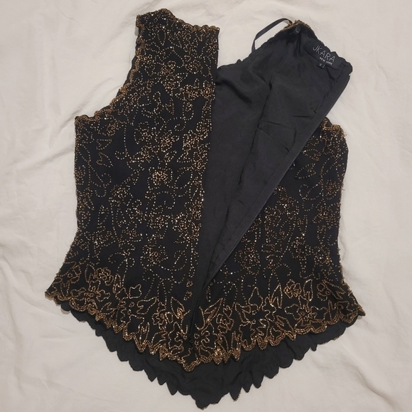 J Kara beaded top size Small - Picture 2 of 5